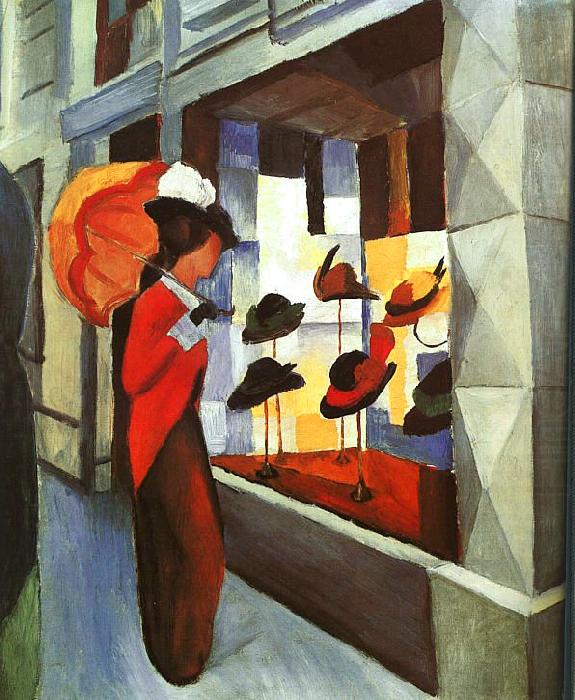 August Macke Hat Shop china oil painting image